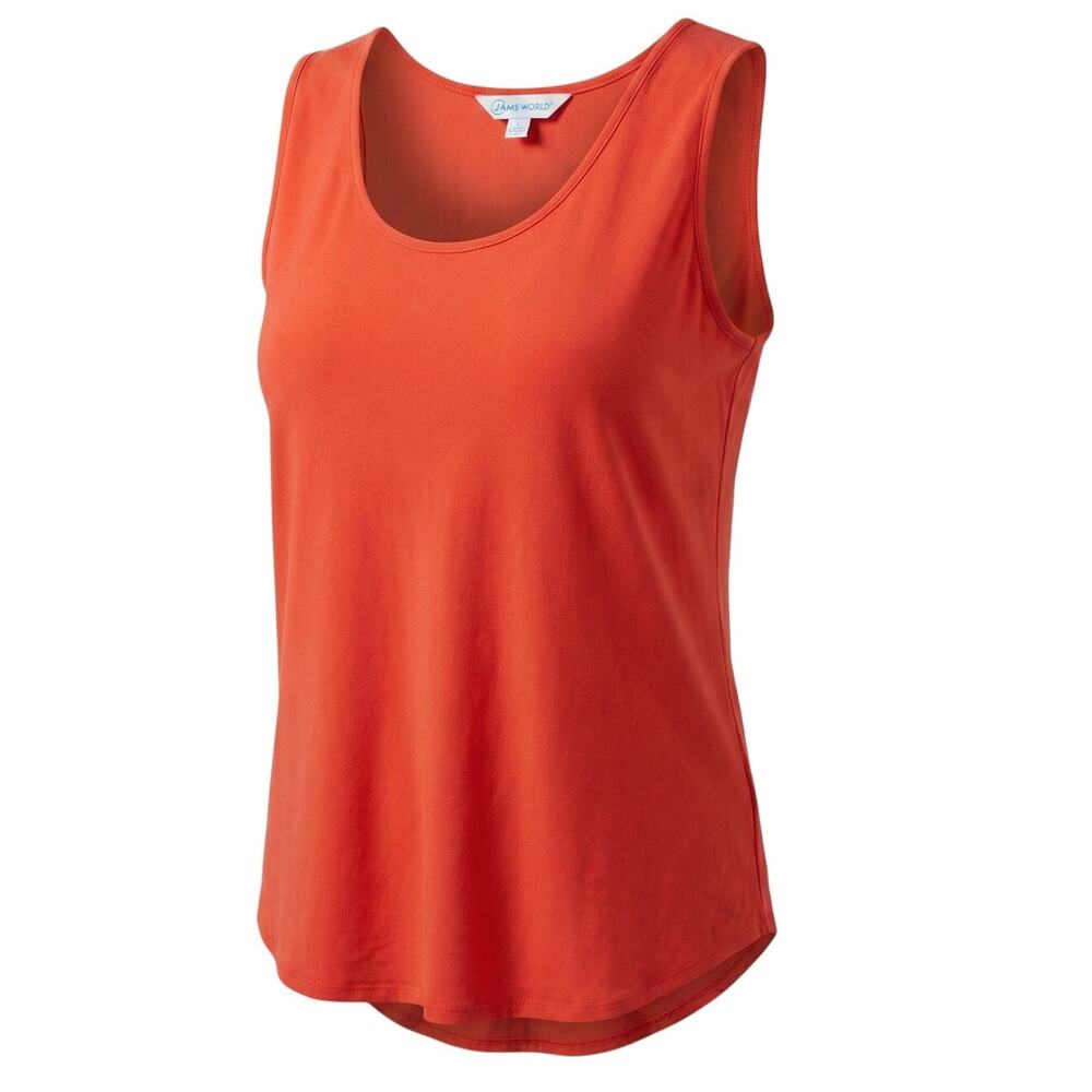 Jams World Women's M Made In Hawaii Boho Resortwear Artsy Beach Coastal Tank Top